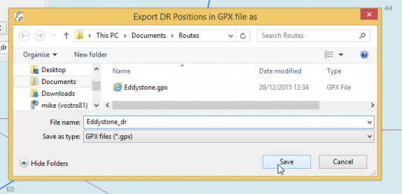export dr gpx