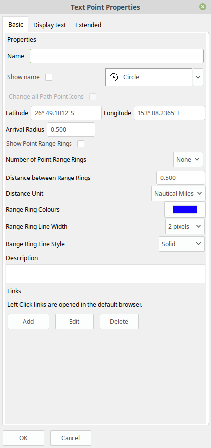 od text point properties   basic