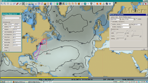 climatology clouds in july