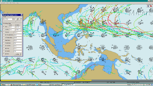 climatology cyclones dec