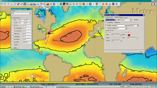 climatology sealevelpressure in july