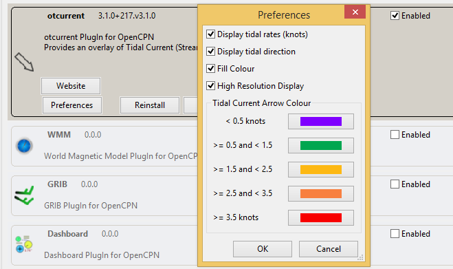 ot preferences