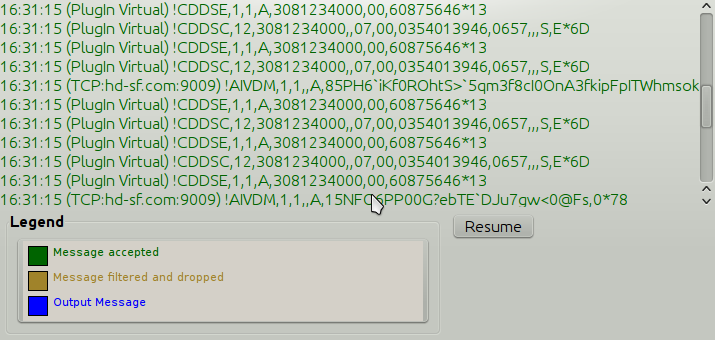 nmea debug dsc