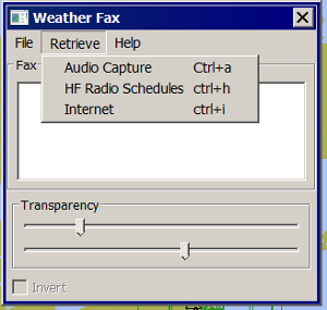 wx 2 retrieve menu